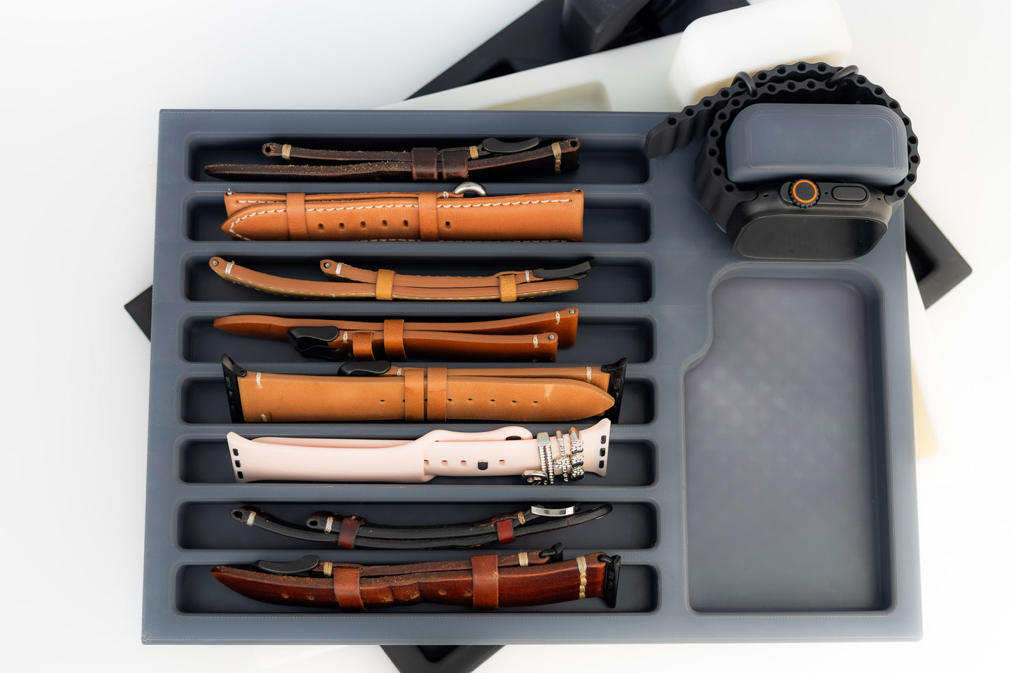 Watch Band Organizer fand Charging Dock