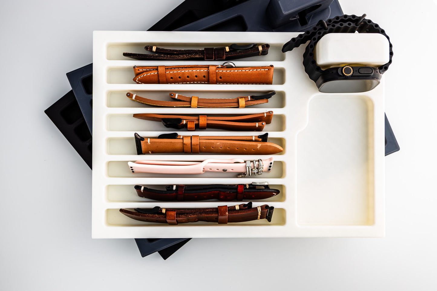 Watch Band Organizer fand Charging Dock